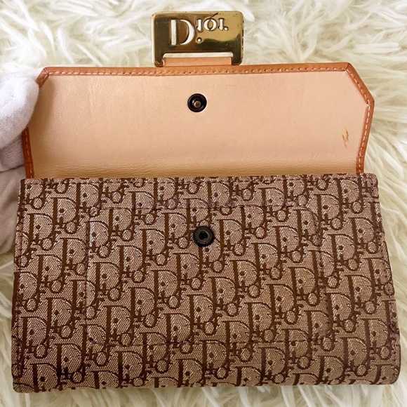 Christian DIior Trotter Brown wallet - Picture 4 of 11